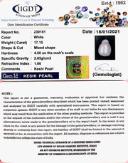 17.15/CT NATURAL KESHI PEARL